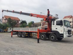 Xe Hyundai HD320 4 chân Gắn cẩu KANGLIM 10 TẤN KS2605 - Mới