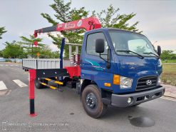 Xe cẩu Hyundai 110XL Gắn cẩu Unic V374 - Mẫu Mới
