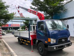 Xe cẩu Hyundai 110XL Gắn cẩu Unic V343 - Mẫu Mới