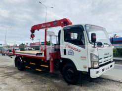 Xe tải ISUZU Kéo Chở Xe - Gắn cẩu Unic URV374