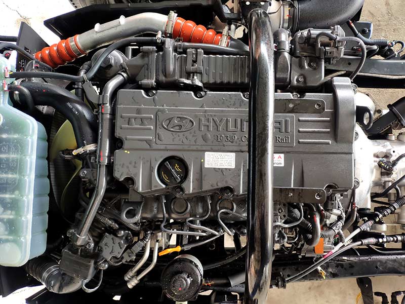Động cơ kiểu mới F-engine Hyundai D4GA Euro4 mạnh mẽ tiết kiệm nhiên liệu
