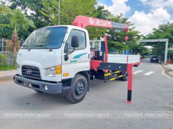 Xe cẩu Hyundai 110XL Gắn cẩu Unic V374 - Mẫu Mới (Sao chép)