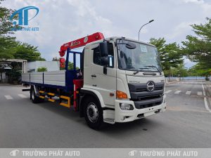 Xe Tải Hino FG8JT8A Euro5 Gắn Cẩu Unic URV554 (5 tấn 4 khúc) Mẫu Mới