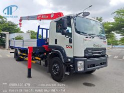 Xe tải cẩu Isuzu FVR900( FVR34SE5) Euro5 gắn cẩu Unic URV555 - MỚI