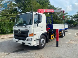 Xe tải cẩu Hino FG8JP8A-PGV Euro5 gắn cẩu Unic URV554K-TH