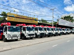 Xe tải cẩu Isuzu